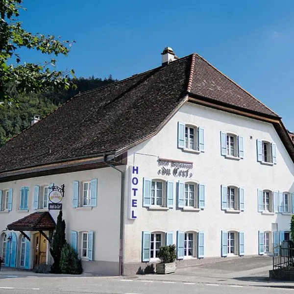 Hôtel-Restaurant du Cerf, hotel in Sonceboz