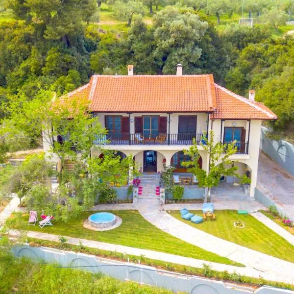 Willow Sea View Villa, Kriopigi, hotel in Kriopigi