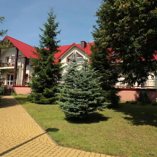 Hotel Nad Mrogą, hotell i Brzeziny