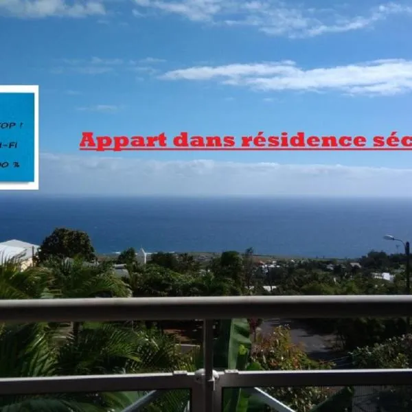 Magnifique T2 vue mer, khách sạn ở Saint-Leu