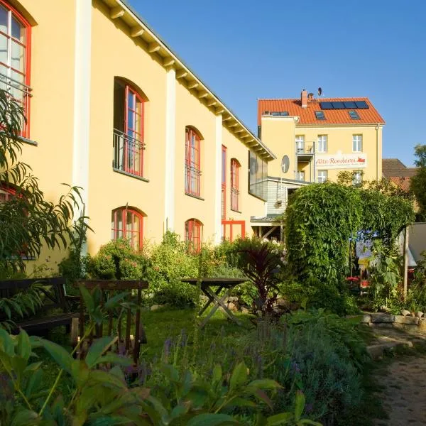 Kulturgasthof Alte Reederei, hotel v destinaci Fürstenberg-Havel