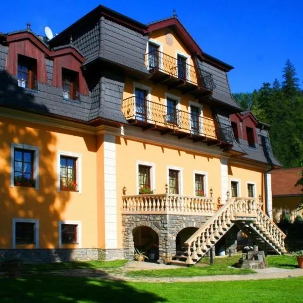 Penzión Kastiel Hanus, hotel a Červený Kláštor