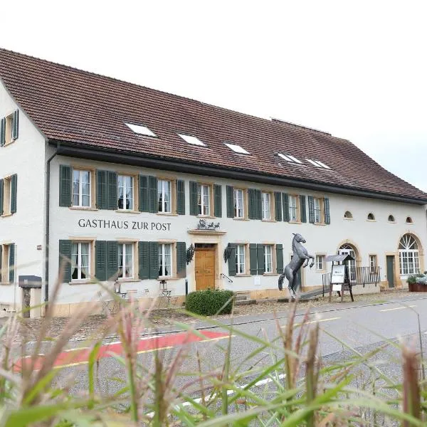 Hotel Restaurant Post, hotel en Wölflinswil