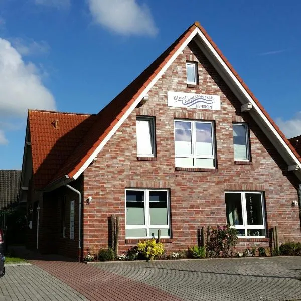 Pension Blaue Nordseewelle, hotel v destinaci Neuharlingersiel