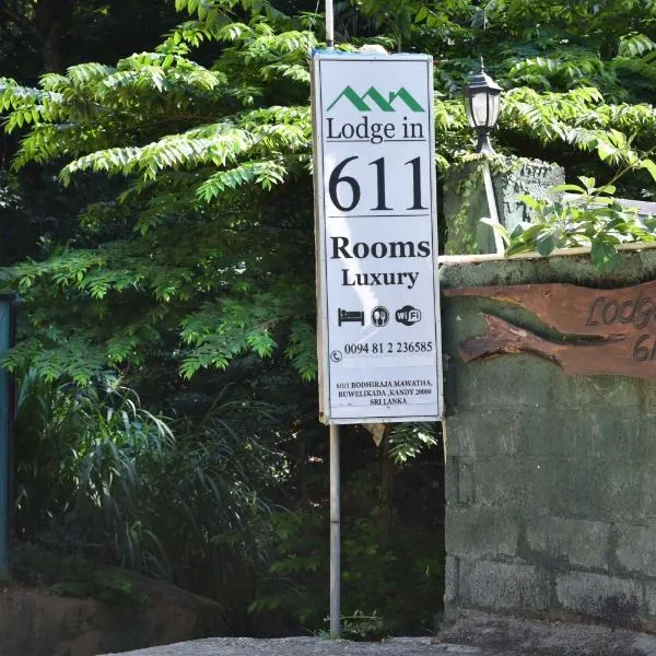 Lodge in 611, hotel v destinaci Kandy