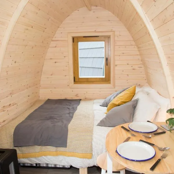 Clova pod, Kilry eco pods, hotel v destinaci Blairgowrie