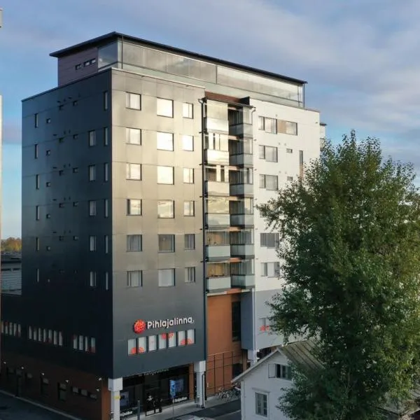 Upea kaksio, Keskustorin laidalla: Seinäjoki şehrinde bir otel