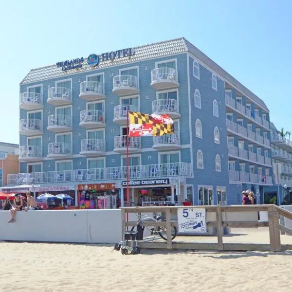 Tidelands Caribbean Boardwalk Hotel and Suites, hótel í Ocean City