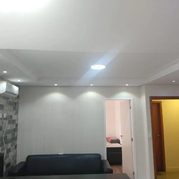 Excelente apartamento na Praia Grande, todo mobiliado, móveis todos novos , não tem como não gostar, hotel Praia Grandéban