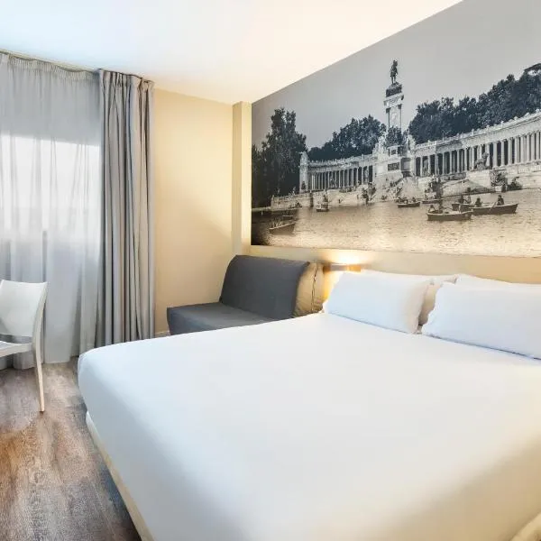 B&B HOTEL Madrid Aeropuerto T1 T2 T3، فندق في ميجورادا ديل كامبو