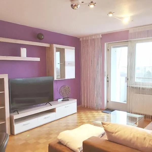 Penthouse "Michelangelo" GreatView, WiFi & Netflix, hotel v mestu Schweinfurt