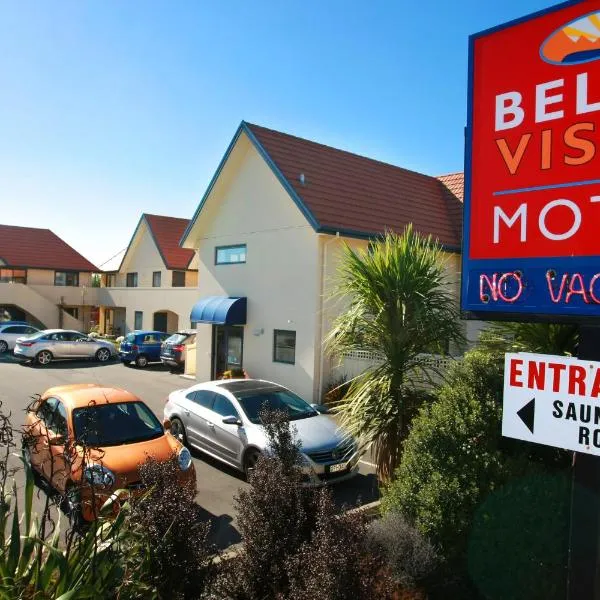 Bella Vista Motel Ashburton、アシュバートンのホテル