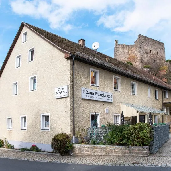 Gasthof Zum Burgkrug, hotel in Trausnitz