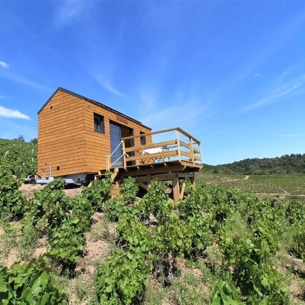 Tiny house au cœur du vignoble beaujolais, hotel v destinaci Fleurie