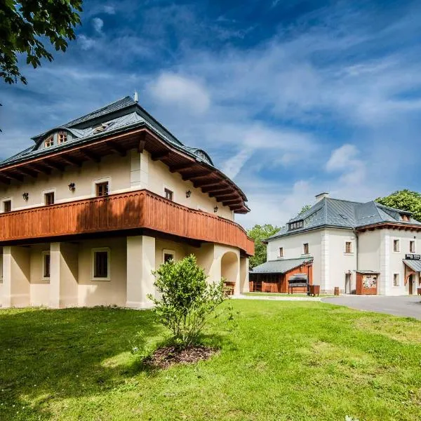 Hotel Kristin Hrádek, hotel in Jílové