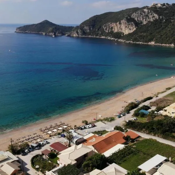 Corfu Maisonettes Anemouri - San George Apartments, hotell i Agios Georgios Pagon