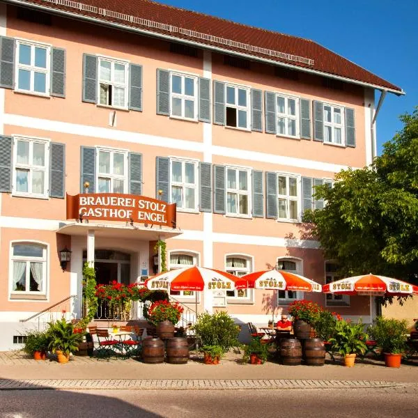 Brauereigasthof Engel, hotel v destinaci Isny im Allgäu