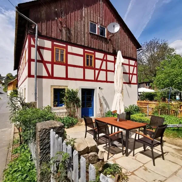 Urlaub im 200 Jahre alten Fachwerkhaus, hotel v destinaci Lichtenhain