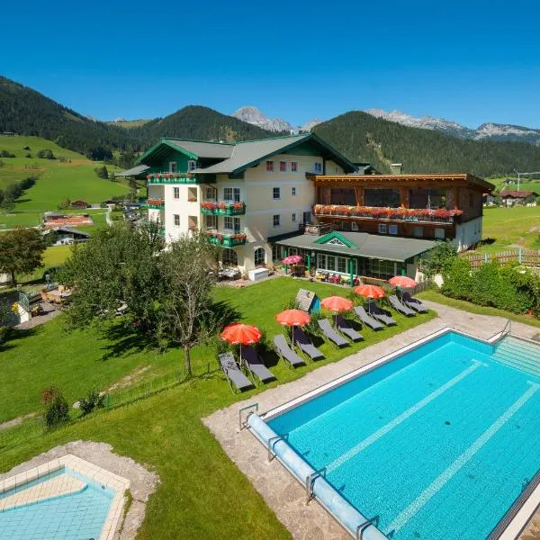 Wohlfühlresort und Feriengut Martinerhof, hotel v destinácii Sankt Martin am Tennengebirge