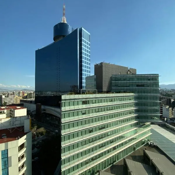 Apartamento de 2 habitaciones junto al WTC, hotel Mexikóvárosban