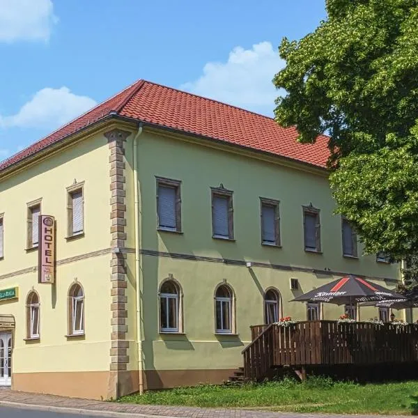 Hotel zur Post in Wurzen, hotel di Thallwitz