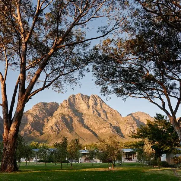 Boschendal Farm Estate、フランシュホークのホテル