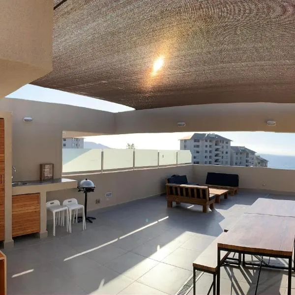 Departamento con terraza propia incluida en azotea en Punta Puyai, hotel v destinaci Papudo