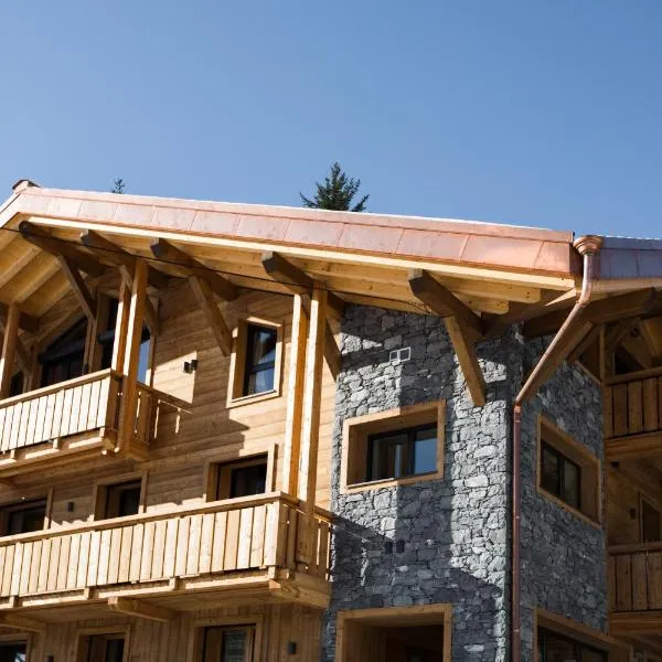 Chalet sur les monts Morzine、モントリオンのホテル