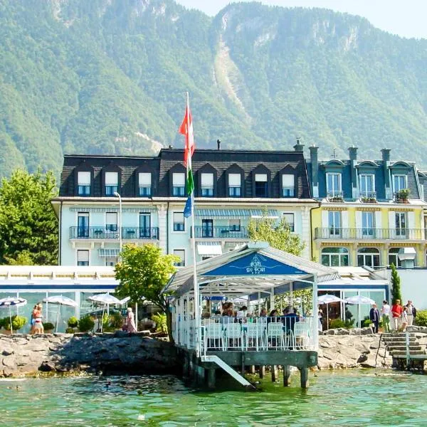 Hôtel du Port, hotel v destinaci Villeneuve