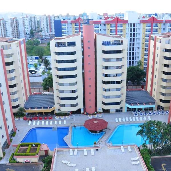 CALDAS NOVAS - FLAT PARQUE DAS ÁGUAS QUENTES - As piscinas mais quentes de Caldas!! Pertinho do Shopping Singapura!