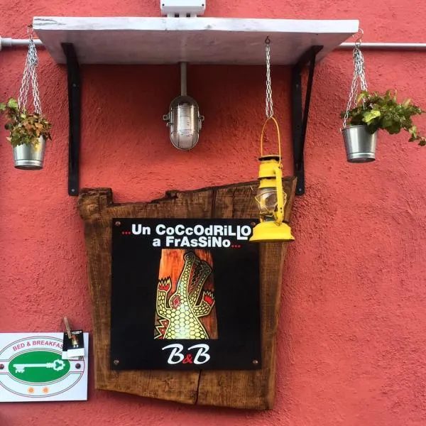 Un coccodrillo a FrAsSiNo, hotel di Calizzano