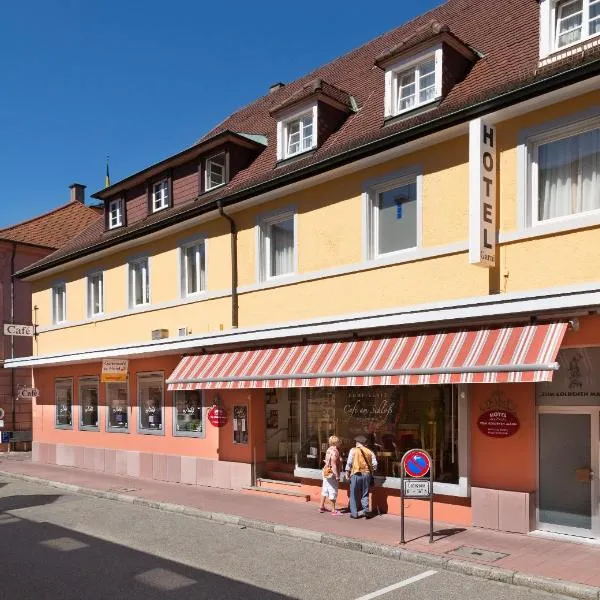 Hotel Zum Goldenen Mann, hotelli kohteessa Rastatt