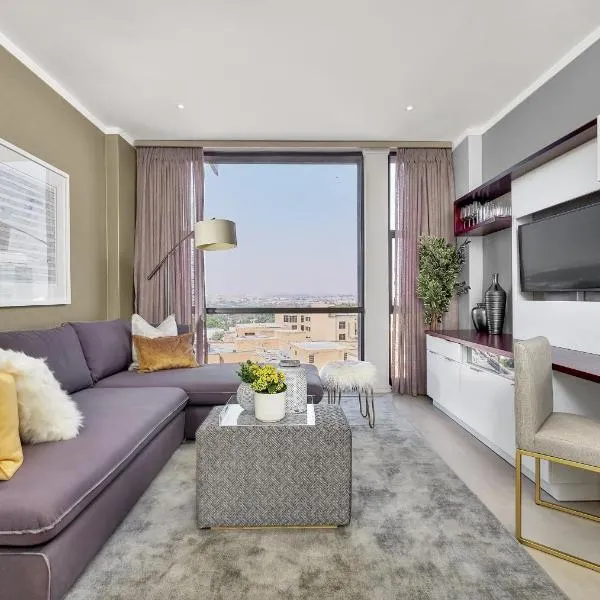 Sandton Apartment 15 West Road South โรงแรมในโจฮันเนสเบิร์ก