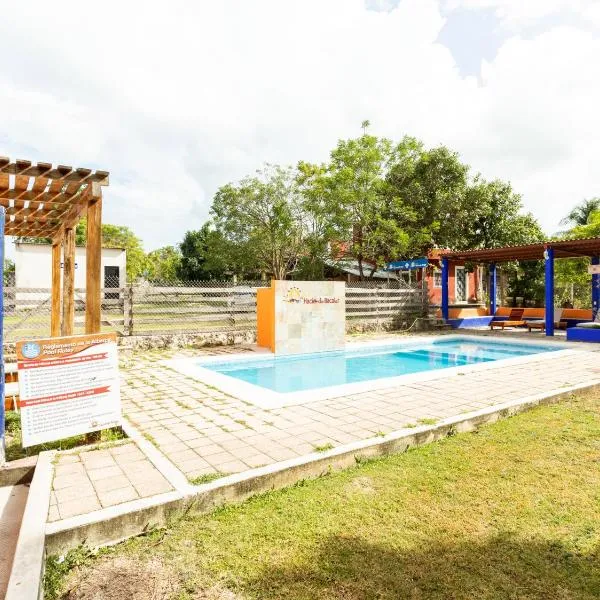 Hotel Hacienda Bacalar, hotell sihtkohas Bacalar