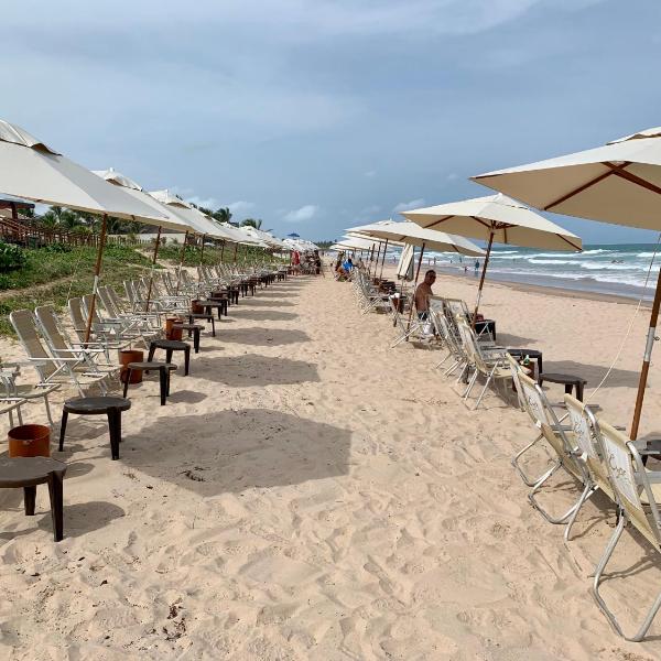 Flat Extraordinário Beira Mar em Porto de Galinhas com pé na areia Cupe Beach Living - Foto 2