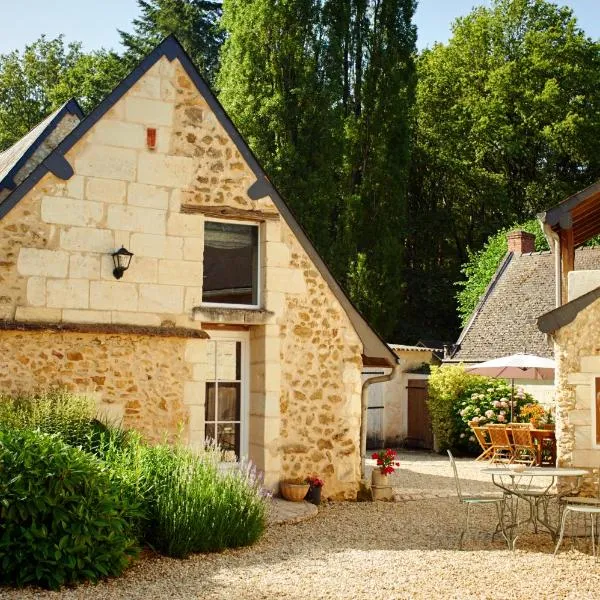 Domaine de la Juranvillerie, gîte et chambres d'hôtes，Rigny-Ussé的飯店