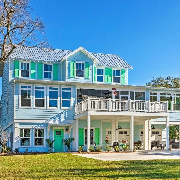 Harbor Oaks Haven Walk to Front Beach and Downtown!, hotel en Ocean Springs