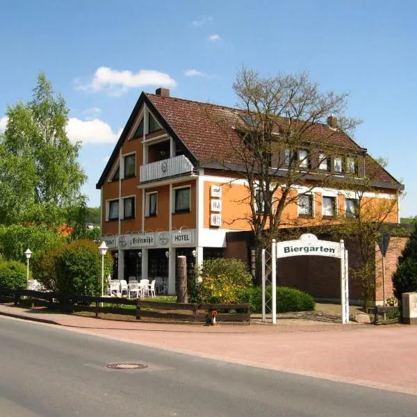 Hotel-Garni Pfeffermühle, hotel v destinaci Emmerthal