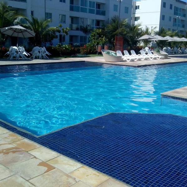 Flat Excelente em Porto de Galinhas PALM VILLAGE ACQUA frente para as piscinas
