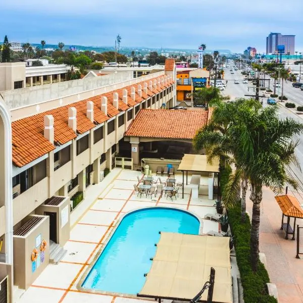 Del Mar Inn Rosarito, hotel en Santa Mónica Sur