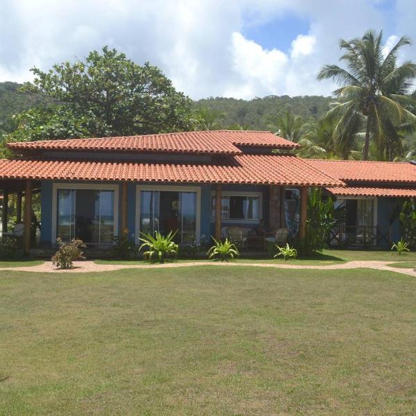 Front Sea House in Serra Grande with Private Pool and 10000 sqm of land
