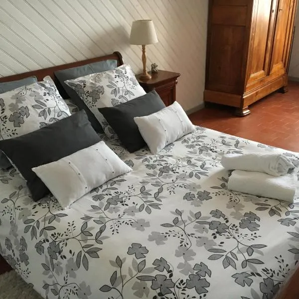 les mésanges – hotel w mieście Bourré
