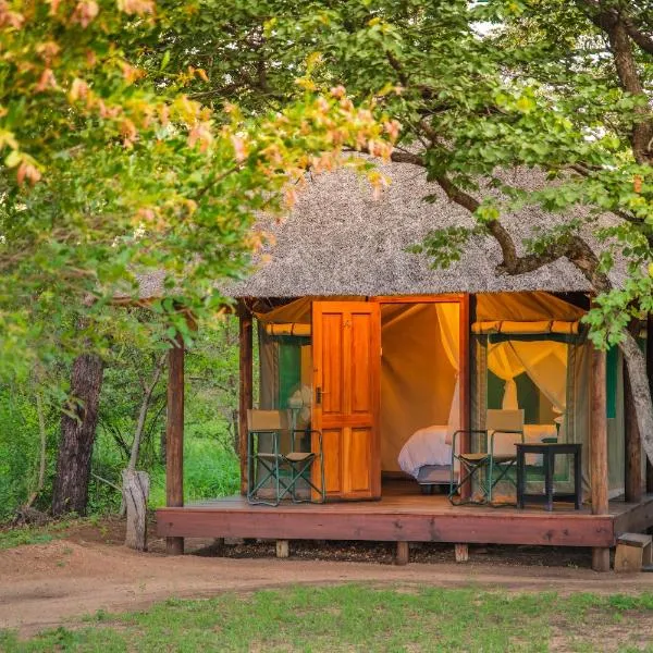 Shindzela Tented Camp، فندق في محمية صيد تيمبافاتي