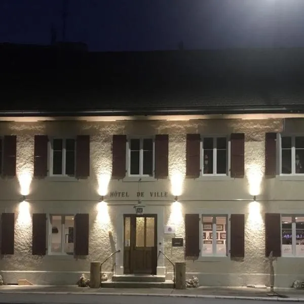 Hôtel de Ville, hotel a Les Verrières