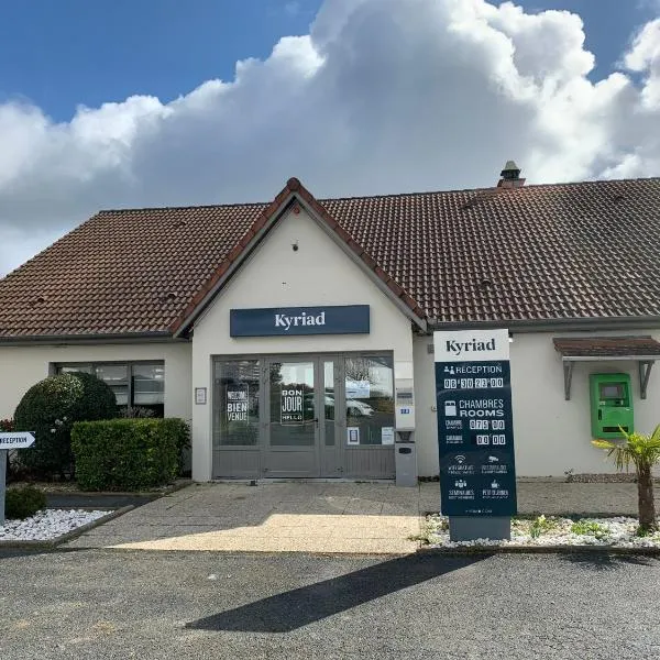 Kyriad Châteauroux - Saint-Maur: Le Poinçonnet şehrinde bir otel