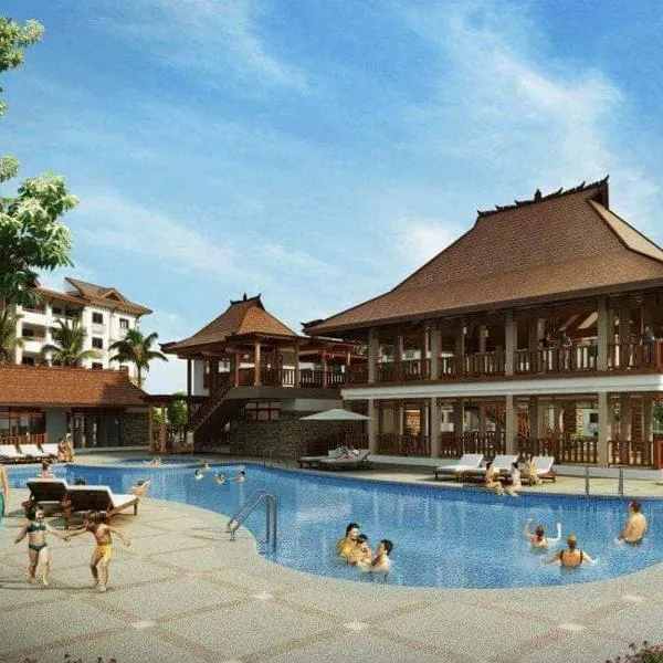 One oasis A2, shortwalk SM MALL Free POOL Kitchen, hotel v destinaci Lubogan
