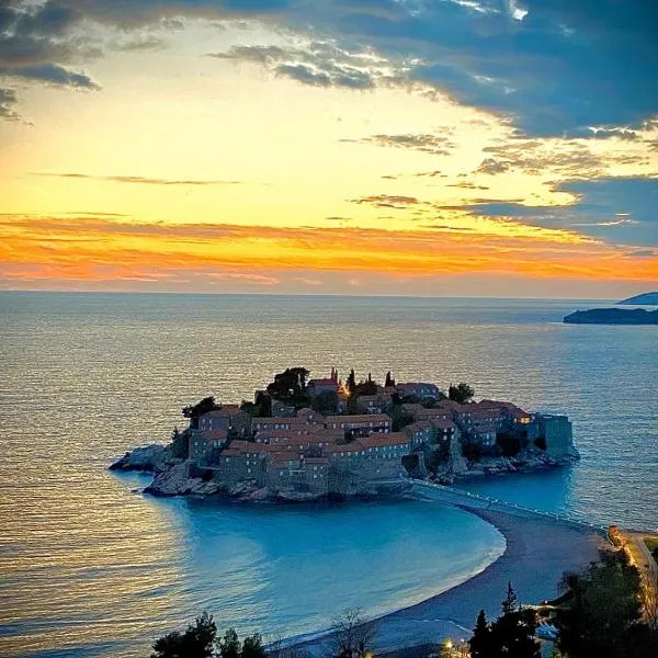 Apartments Aleksandar, hotel v mestu Sveti Stefan