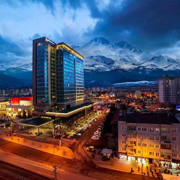 Radisson Blu Hotel, Kayseri, hotel en Erciyes