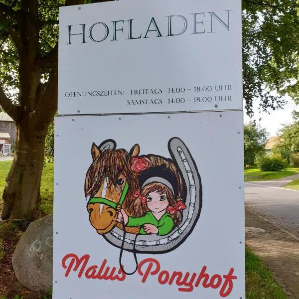 Malus Ponyhof, hotel in Hohenwestedt