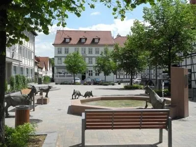 Hotel Stadt Lügde, hotel in Rischenau